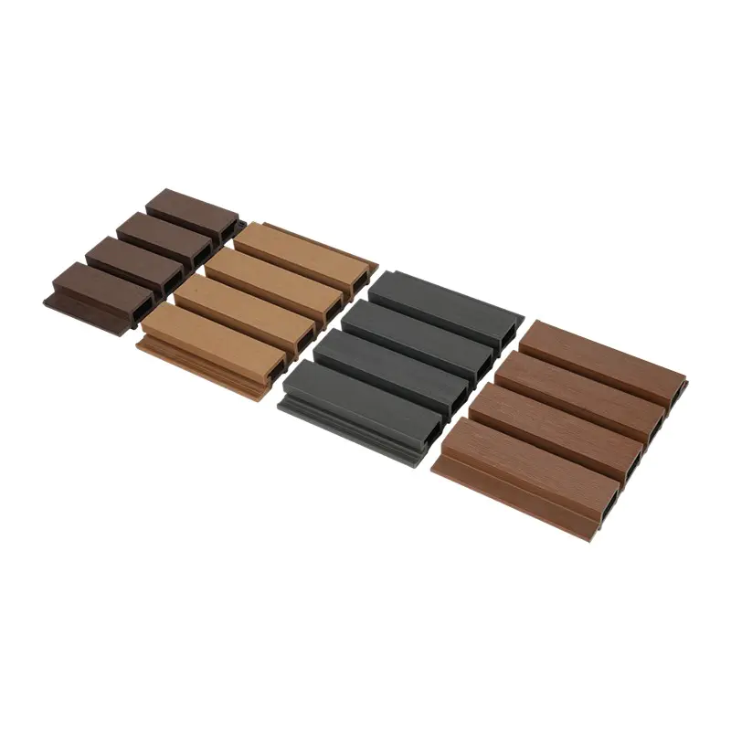 219 x 26 mm großes, UV-beständiges, koextrudiertes WPC-Wandpaneel für den Außenbereich